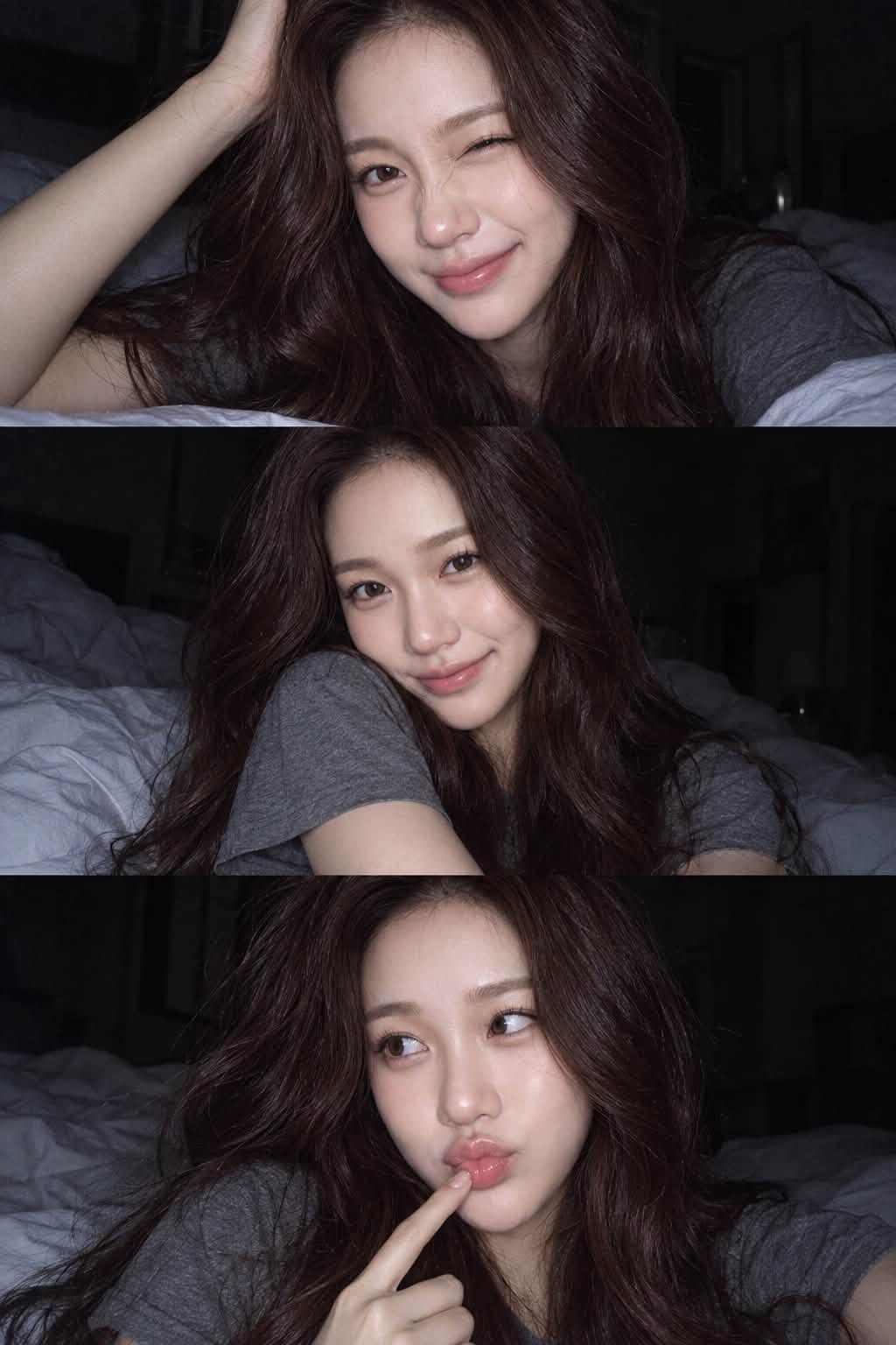 Tạo Ảnh Selfie Trên Giường - Ảnh mẫu tham khảo