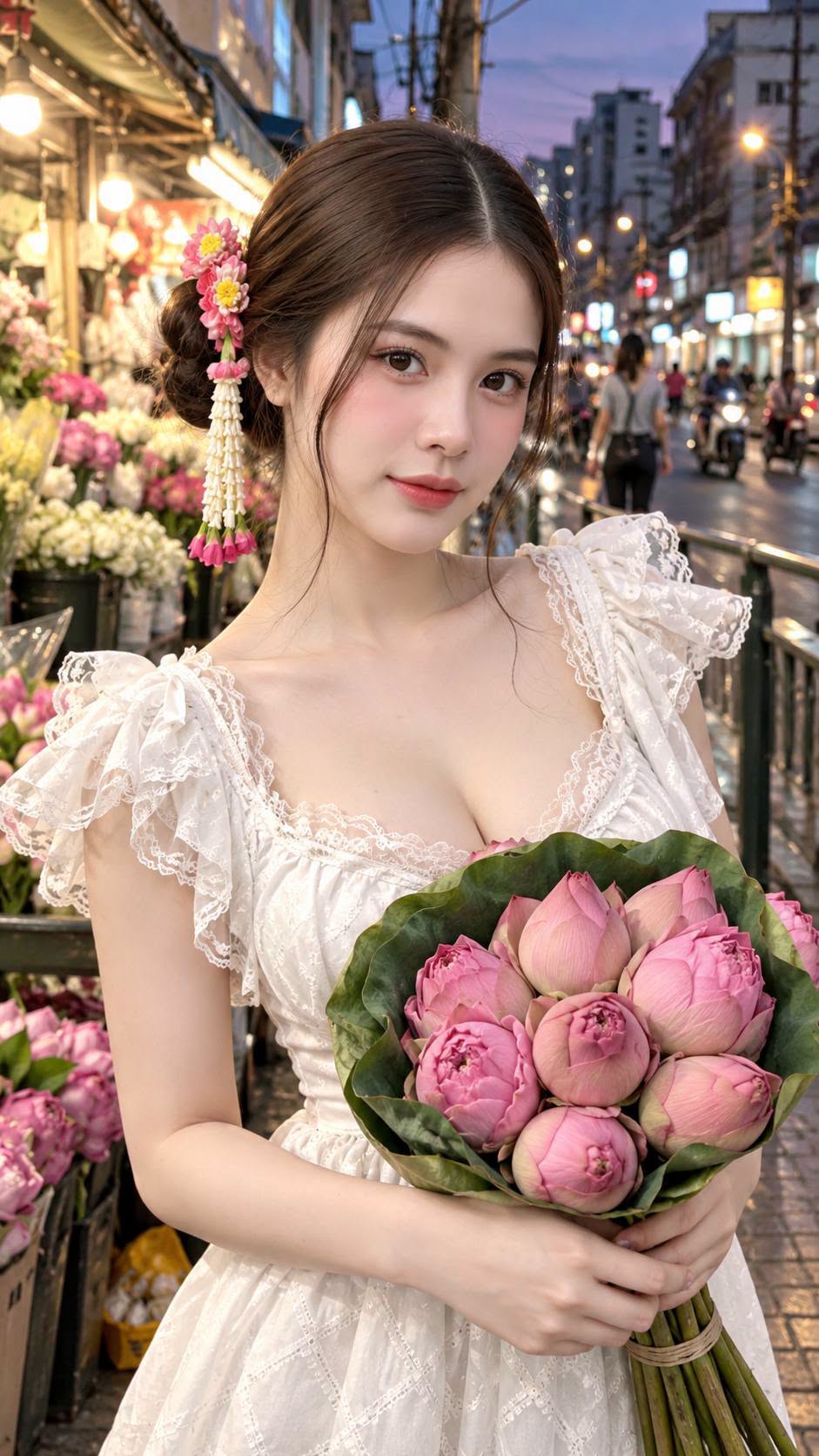 Nàng Thơ Bên Phố Hoa - Ảnh mẫu tham khảo