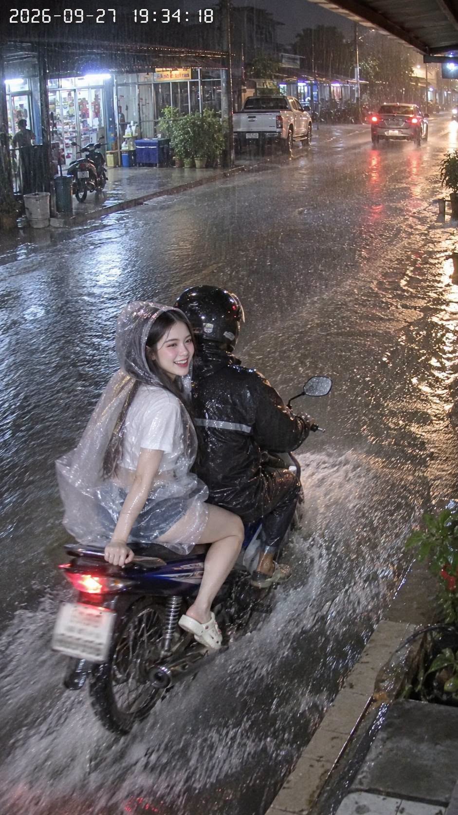 Hẹn Hò Trong Cơn Mưa - Ảnh mẫu tham khảo