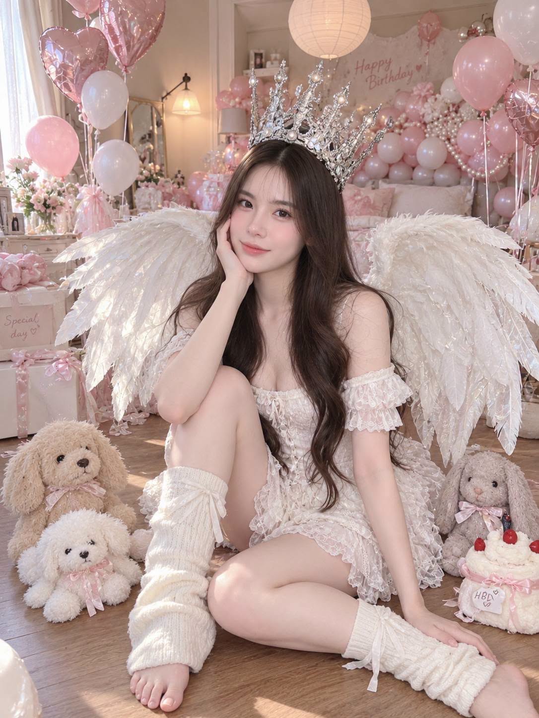 Nàng Thơ Thiên Thần Sinh Nhật - Ảnh mẫu tham khảo