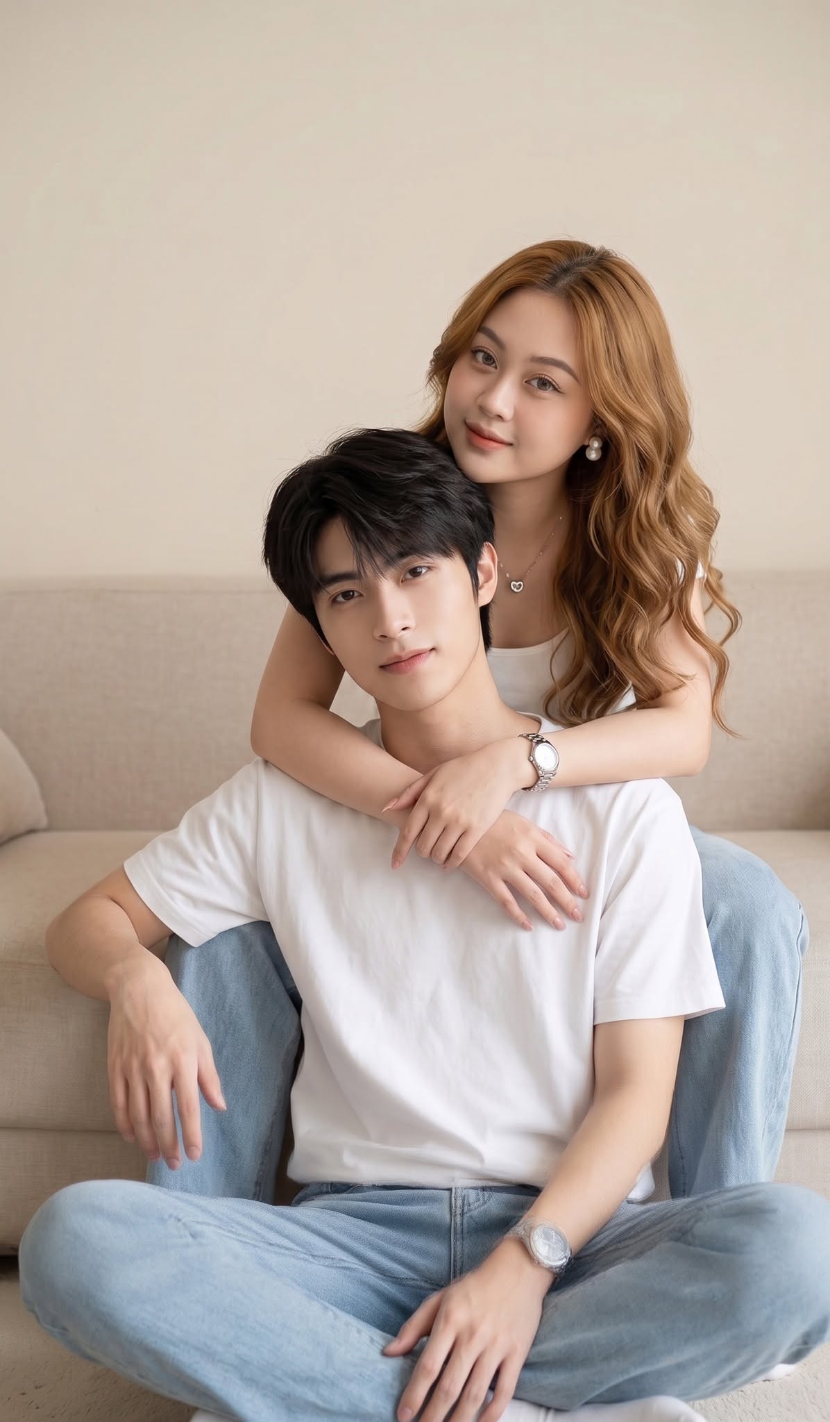 Khoảnh khắc tình yêu trên sofa - Ảnh mẫu tham khảo