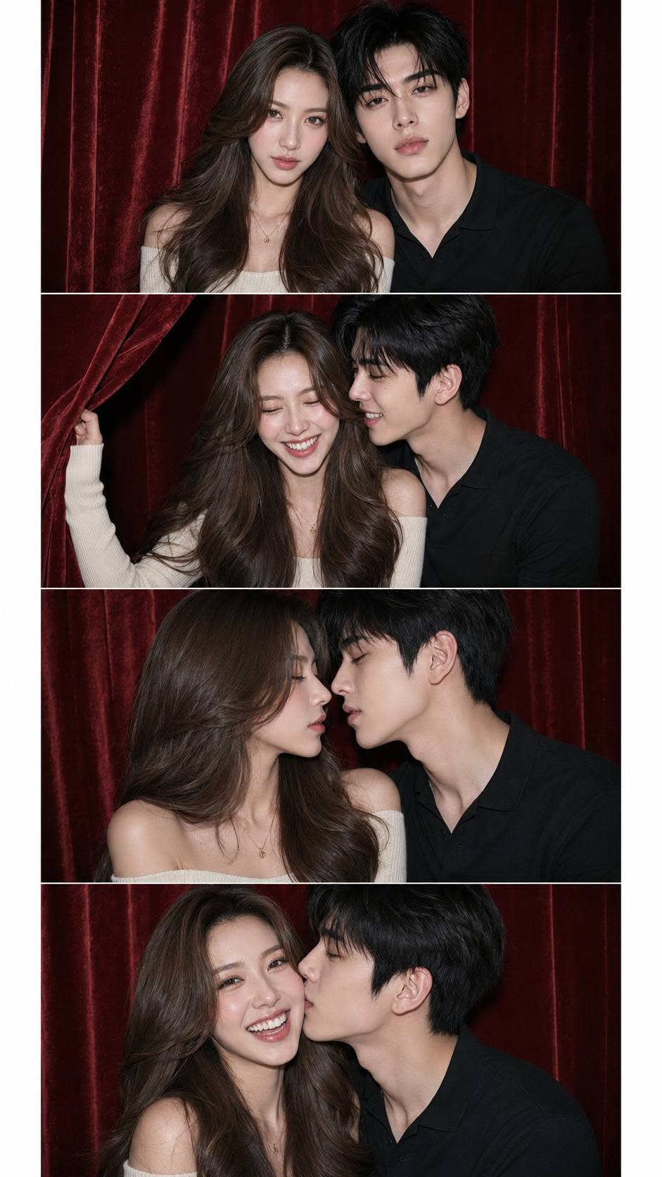 Mẫu ảnh AI Cặp đôi - Tạo Ảnh Couple Lãng Mạn – Ghép Ảnh AI Đôi Tình Nhân