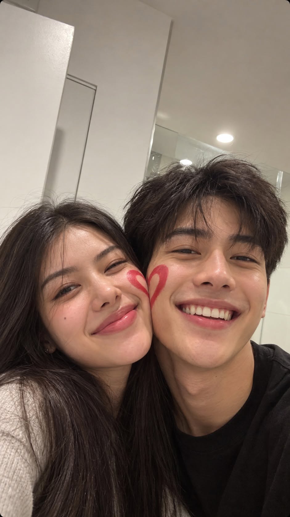 Mẫu ảnh AI Tạo Ảnh AI Cặp Đôi Selfie Dễ Thương – Ảnh Couple Tự Nhiên, Hạnh Phúc - Cặp đôi